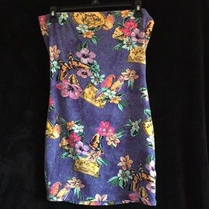 Tube top dress